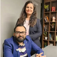  Bhumi Shah & Nikit Agarwal,     Founders