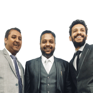 (L-R) Prem Shankar Ladha, Piyush Jain & Bharath Kumar H.S.,Co-Founders, Co-Founder &  Partner