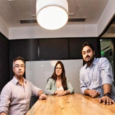 Ashtaka Sharma, Tanu Kamra, Souman Mukherjee,Co-Founders Ashtaka Sharma, Tanu Kamra, Souman Mukherjee,Co-Founders
