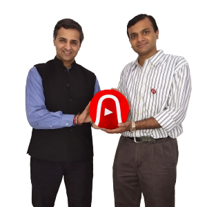 Rajiv K.Rajendra, Author&Founder-CEO,Ajay S.Ramachandran, Head of Technology