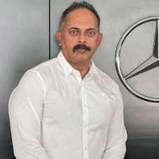 Krishna Kumar Shetty, Director Operations, Mahavir group & CEO, Adishwar Auto Mercedes Benz Krishna Kumar Shetty, Director Operations, Mahavir group & CEO, Adishwar Auto Mercedes Benz