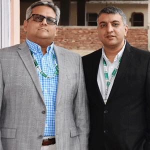 (L) Karan Pal Singh Chauhan & (R) Vivek Parmar, Directors & Co-Founders