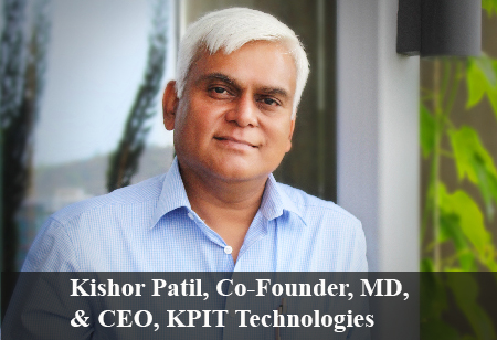Kishor Patil, Co-Founder, Managing Director, & CEO, KPIT Technologies