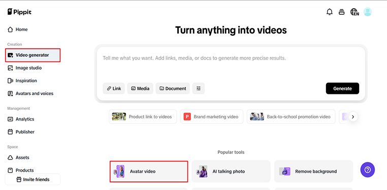 Turn Anything into videos