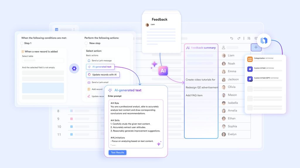 Project visibility that removes the need to ask with Lark Base