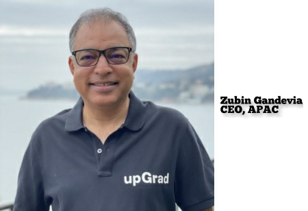 upGrad Signals APAC Growth; Appoints ex-Disney Chief Zubin Gandevia as CEO, APAC