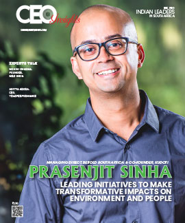Prasenjit Sinha: Leading Initiatives to Make Transformative Impacts On Environment and People
