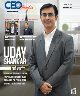  Uday Shankar: Eminent Global Leader, Empowered With Two Decades Of Consumer Marketing Expertise