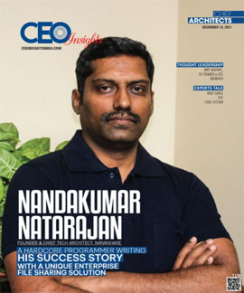 Nandakumar Natarajan: A Hardcore Programmer Writing His Success Story With A Unique Enterprise File Sharing Solution