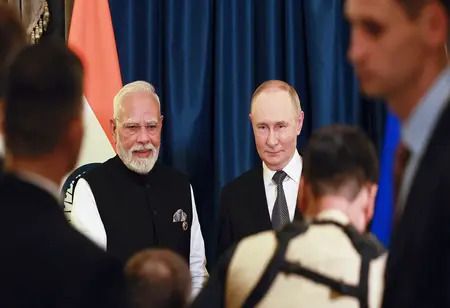 PM Modi Speaks of Strong Energy Ties and Co-Operation with Russia 