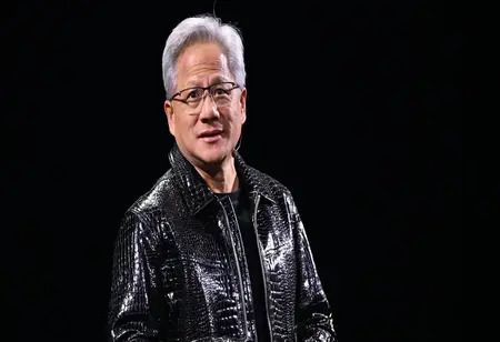 Nvidia CEO Jensen Huang Visits Shanghai
