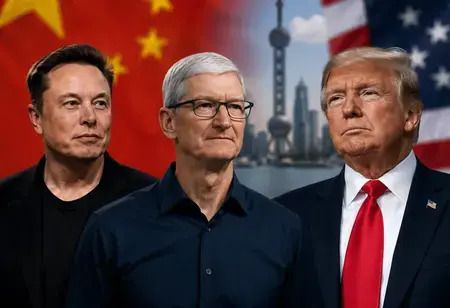 Trump Taps Elon Musk, Tim Cook for High-Profile China Trip