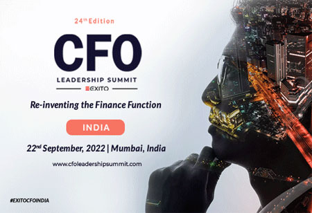 24th Edition of CFO Leadership Summit India Physical Conference on 22nd September 2022