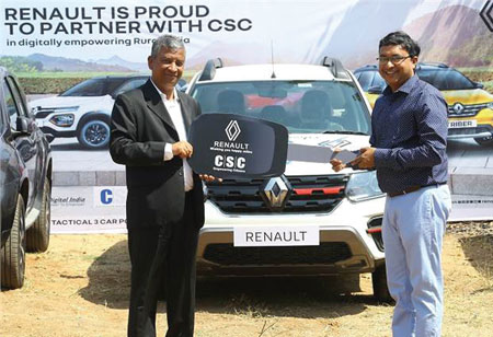 Renault India Partners with CSC e-Governance Services