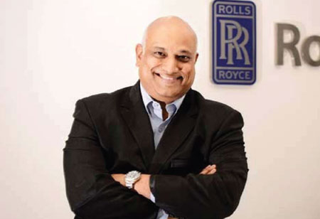 Rolls-Royce India President Kishore Jayaraman Gets Honorary British Award Rolls-Royce India President Kishore Jayaraman Gets Honorary British Award