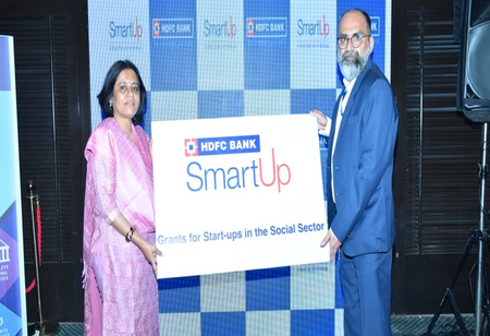 HDFC Bank Provides SmartUp Grants to Social Sector Start-Ups HDFC Bank Provides SmartUp Grants to Social Sector Start-Ups