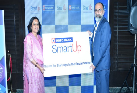 HDFC Bank Provides SmartUp Grants to Social Sector Start-Ups